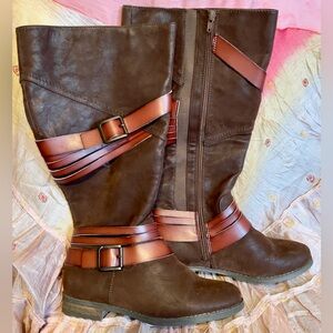 Lane Bryant size 8 wide calf boots